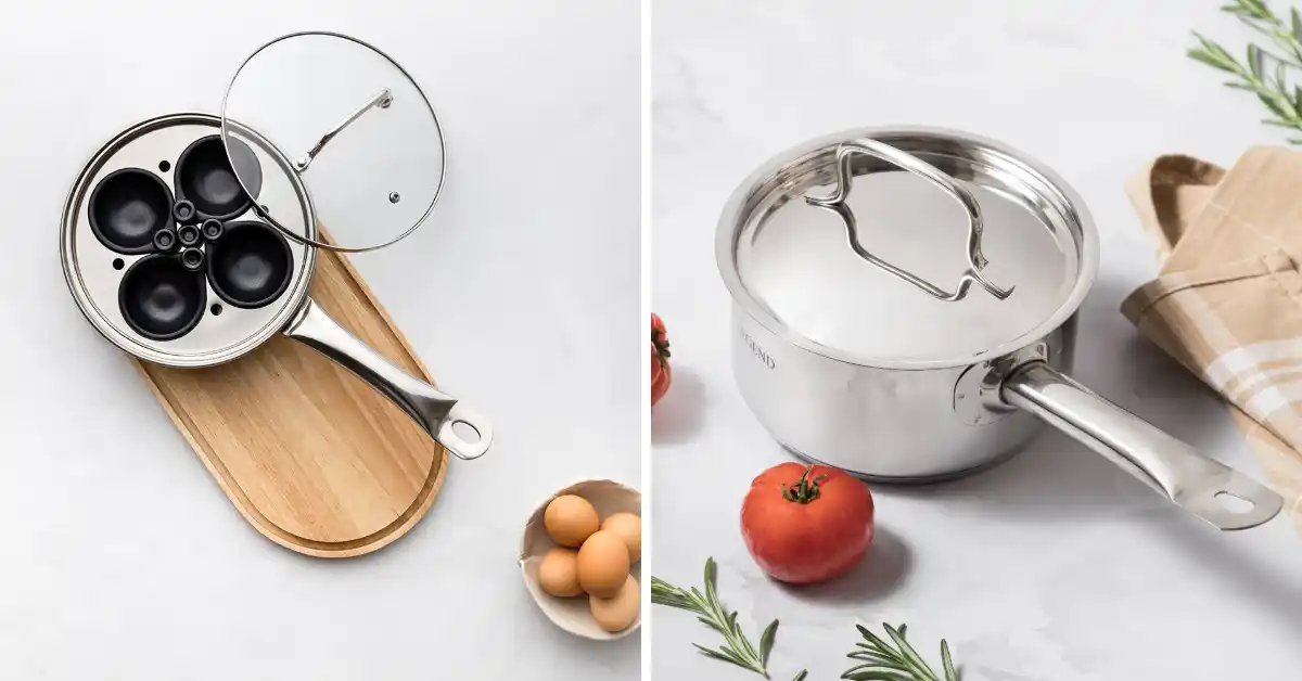 Stainless steel cookware