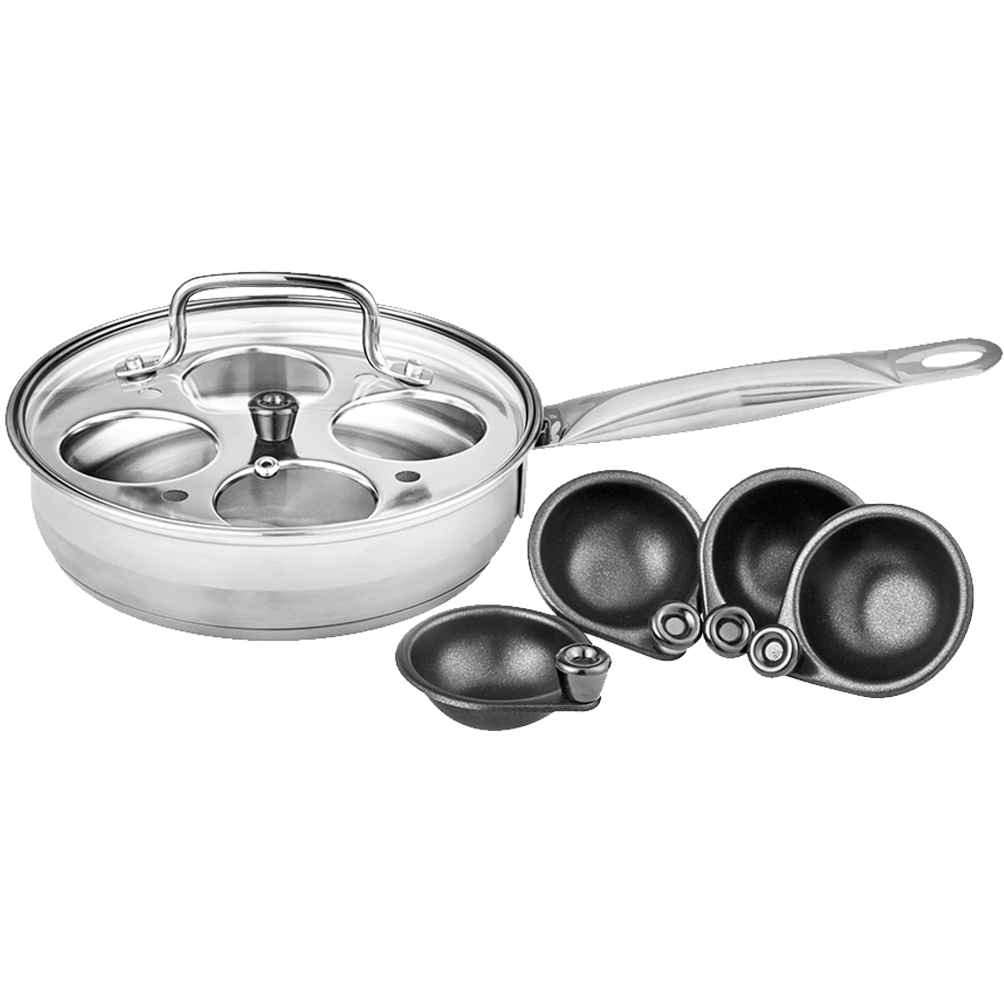 0004 201007 6009710420027 Legend Prof Chef 20cm 4cup Egg Poacher Product 1