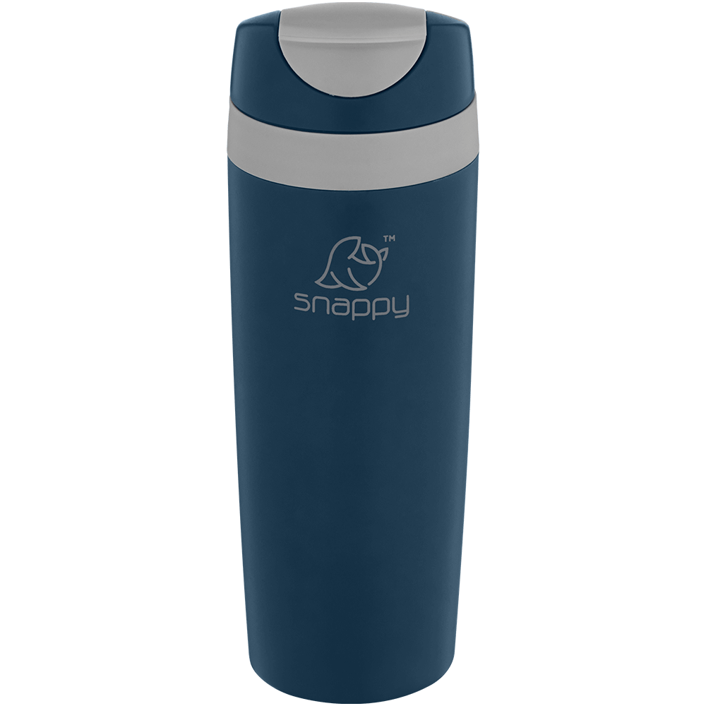0006 SN DW400I 6009710424117 Snappy Dbl Wall Plastic Tblr 473ml Indigo Product Image 1