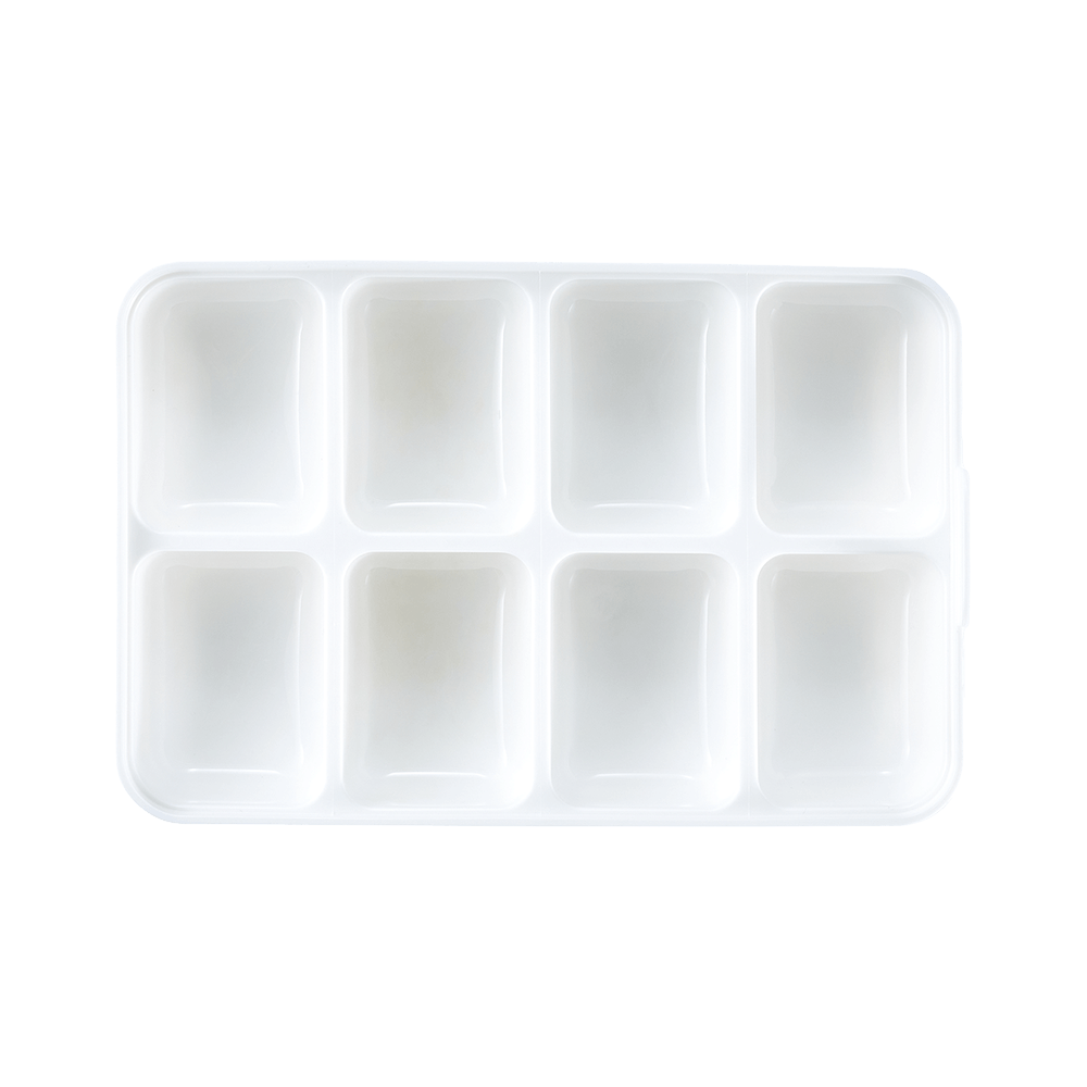0008 HFL104D8 8803733378512 LocknLock Freezer Fit 1.65lt 8 Ice Div Product Image Top