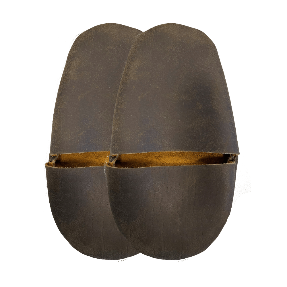 leather pan holder