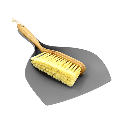 100511 6009710421925 Legend Bamboo Handle Brush Dustpan Set