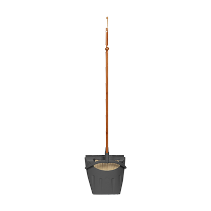 100515 6009710421963 Legend Bamboo Handle Broom Dustpan Set Product Image