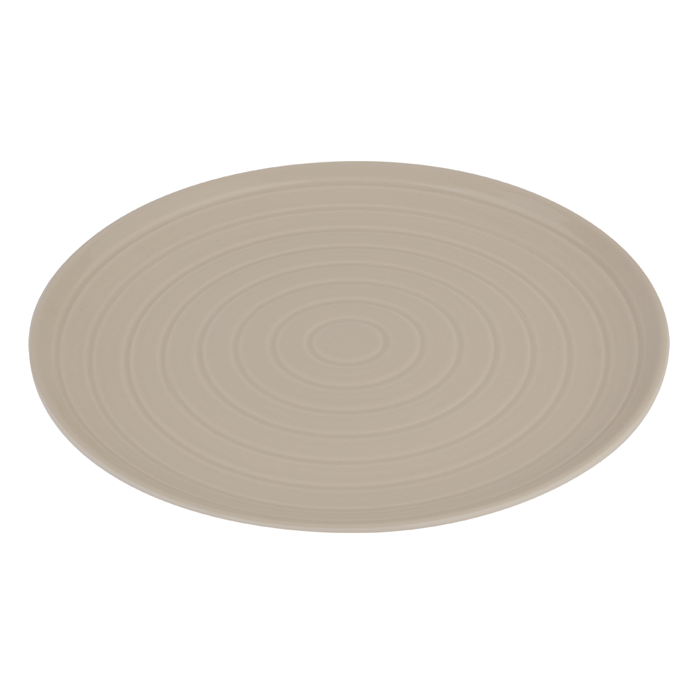 100563 6009710422991 Legend Premium Stoneware plate 27cm grey Product Image