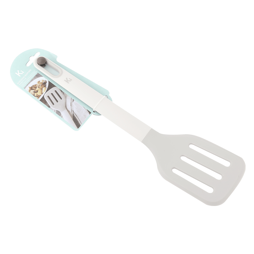 502000 6009710423158 Kitchen Inspire Slotted Turner Grey Packaging Image