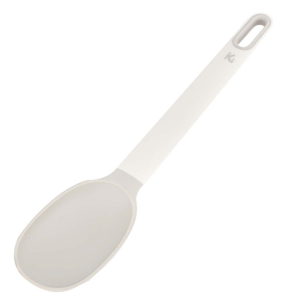 502001 6009710423165 Kitchen Inspire Solid Spoon Grey Product Image 1