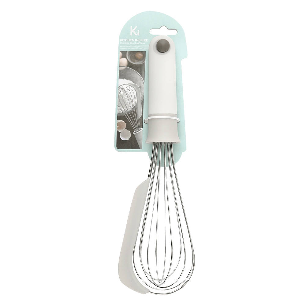 502005 6009710423202 Kitchen Inspire Egg Whisk Stainless Steel Planogram Image