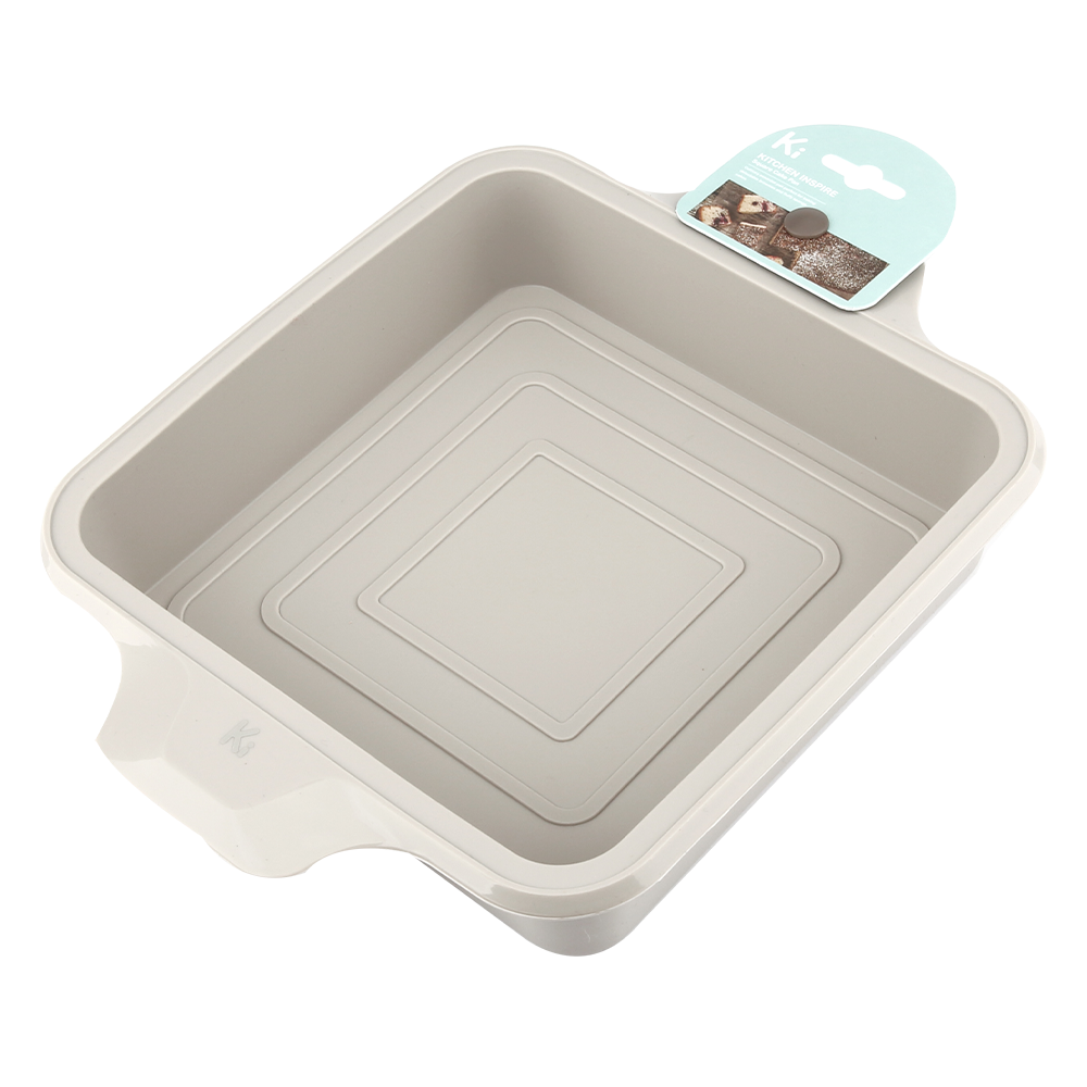 502104 6009710423479 Kitchen Inspire Square Cake Pan Packaging Image