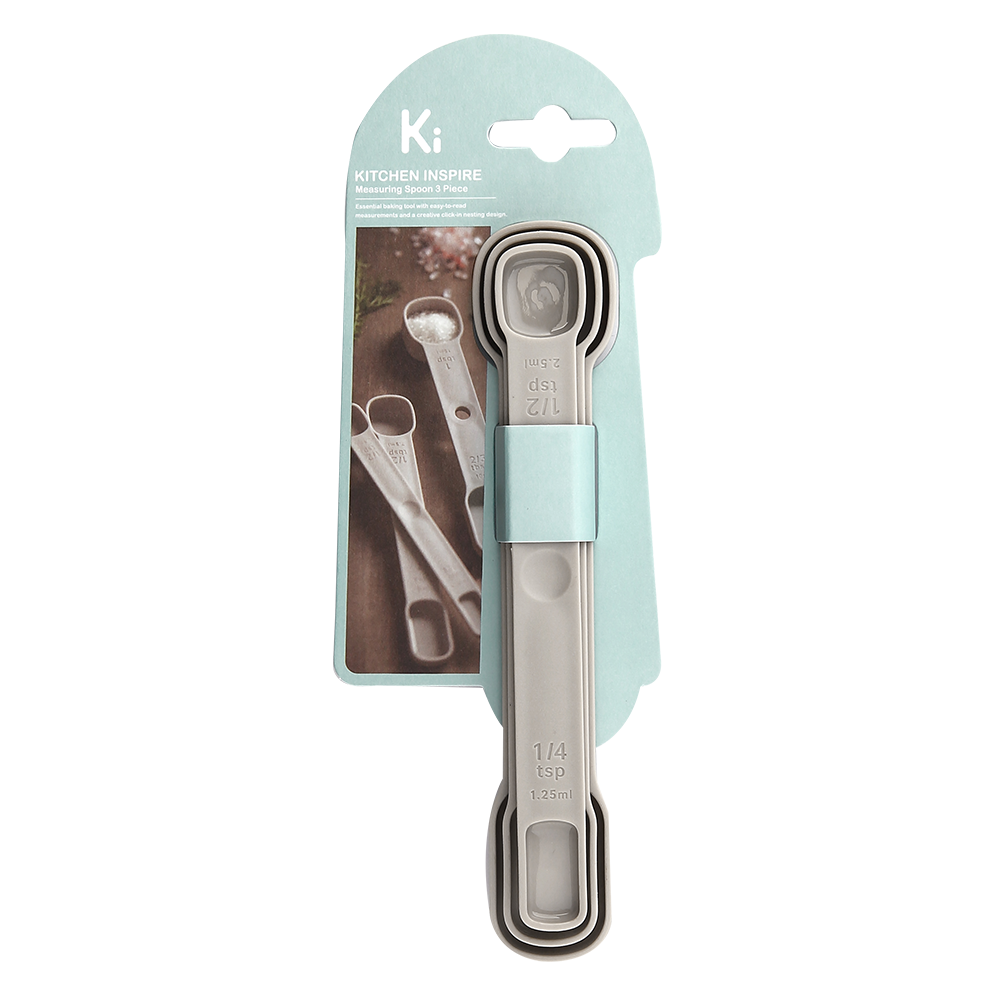 502126 6009710423691 Kitchen Inspire Measuring Spoon 3pce Planogram Image