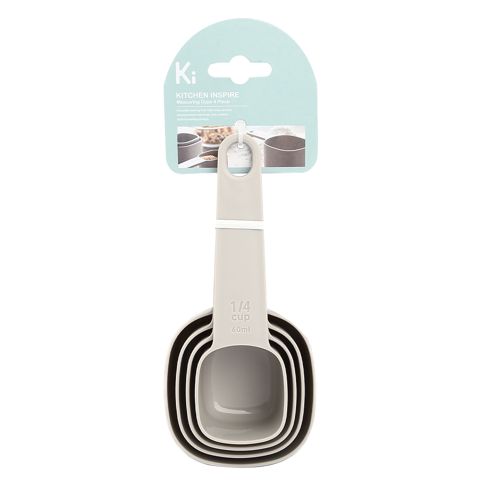 502127 6009710423707 Kitchen Inspire Measuring Cups 4pce Planogram Image