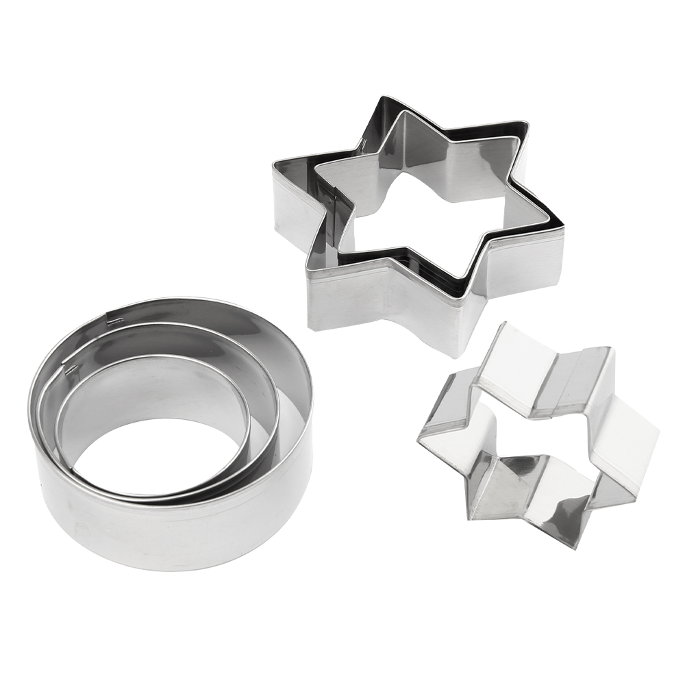 502140 6009710423837 Kitchen Inspire Cookie Cutters Stars Product Image 1