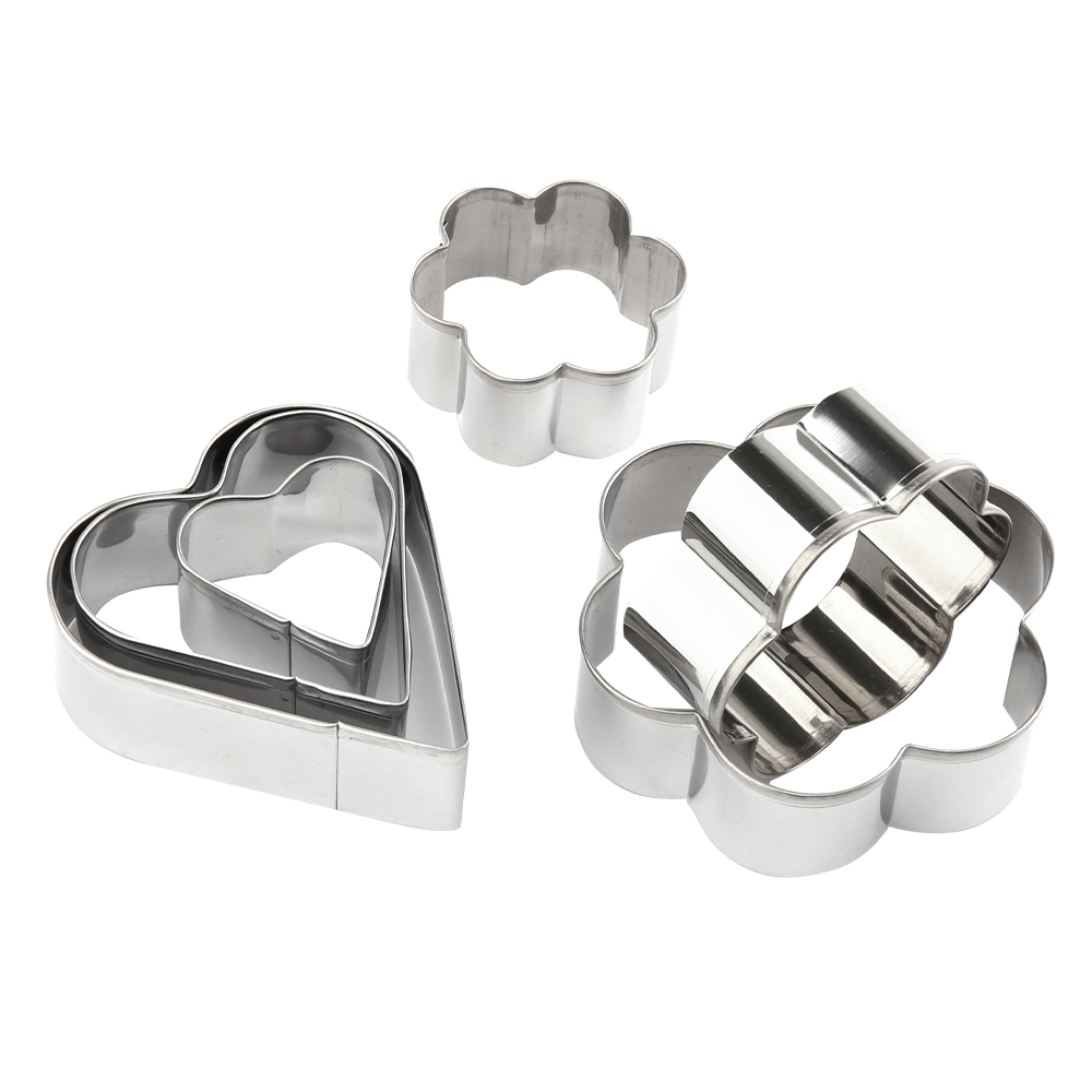 502141 6009710423844 Kitchen Inspire Cookie Cutters Flowers Product Image 1