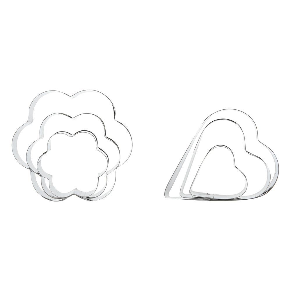 502141 6009710423844 Kitchen Inspire Cookie Cutters Flowers Product Image 2