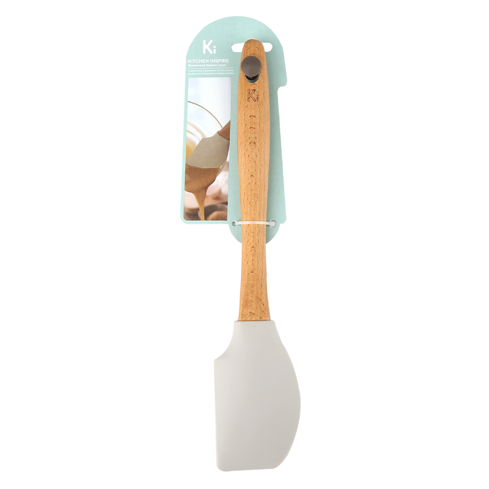 502145 6009710423882 Kitchen Inspire Beechwood Spatula Large Planogram Image