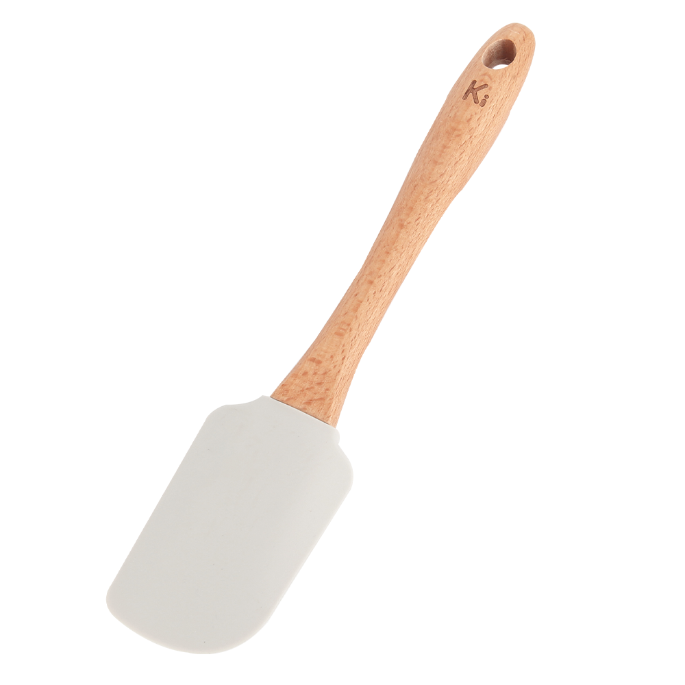 502146 6009710423899 Kitchen Inspire Beechwood Spatula Small Product Image 1