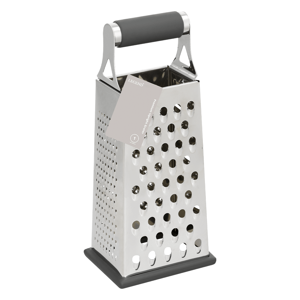 600643 6009710421802 Legend Premium stst Upright Grater Packaging Image2
