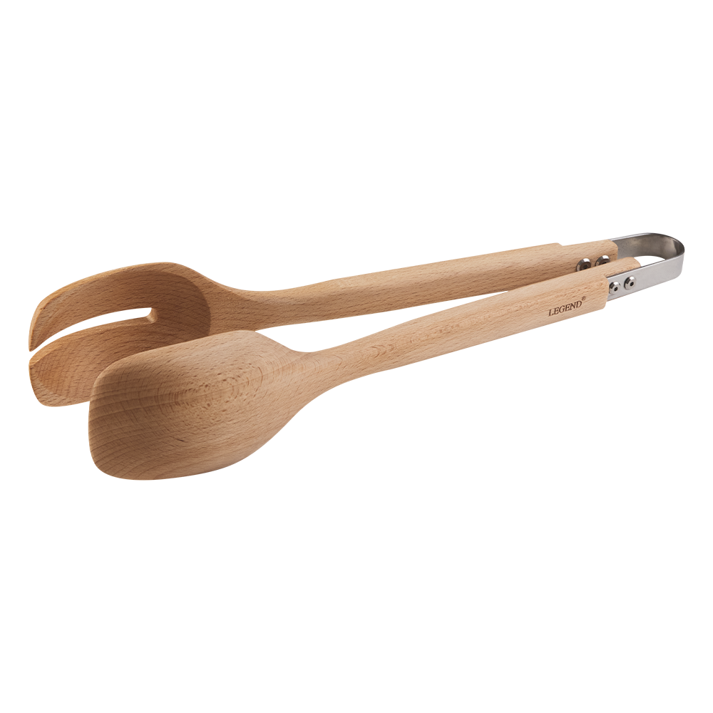 600704 6009710422892 Legend Premium Beechwood Salad Server Product Image 2