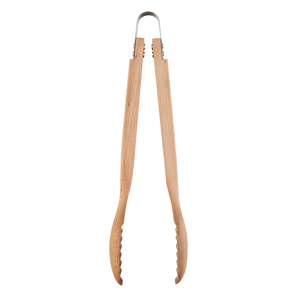 600705 6009710422908 Legend Premium Beechwood Tongs Product Image 1