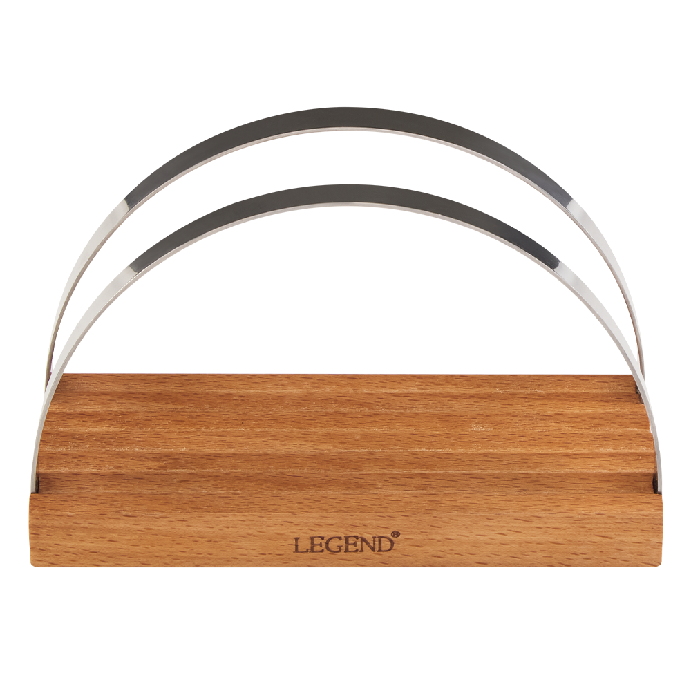600706 6009710422915 Legend Premium Beechwood Napkin Holder Product Image 2