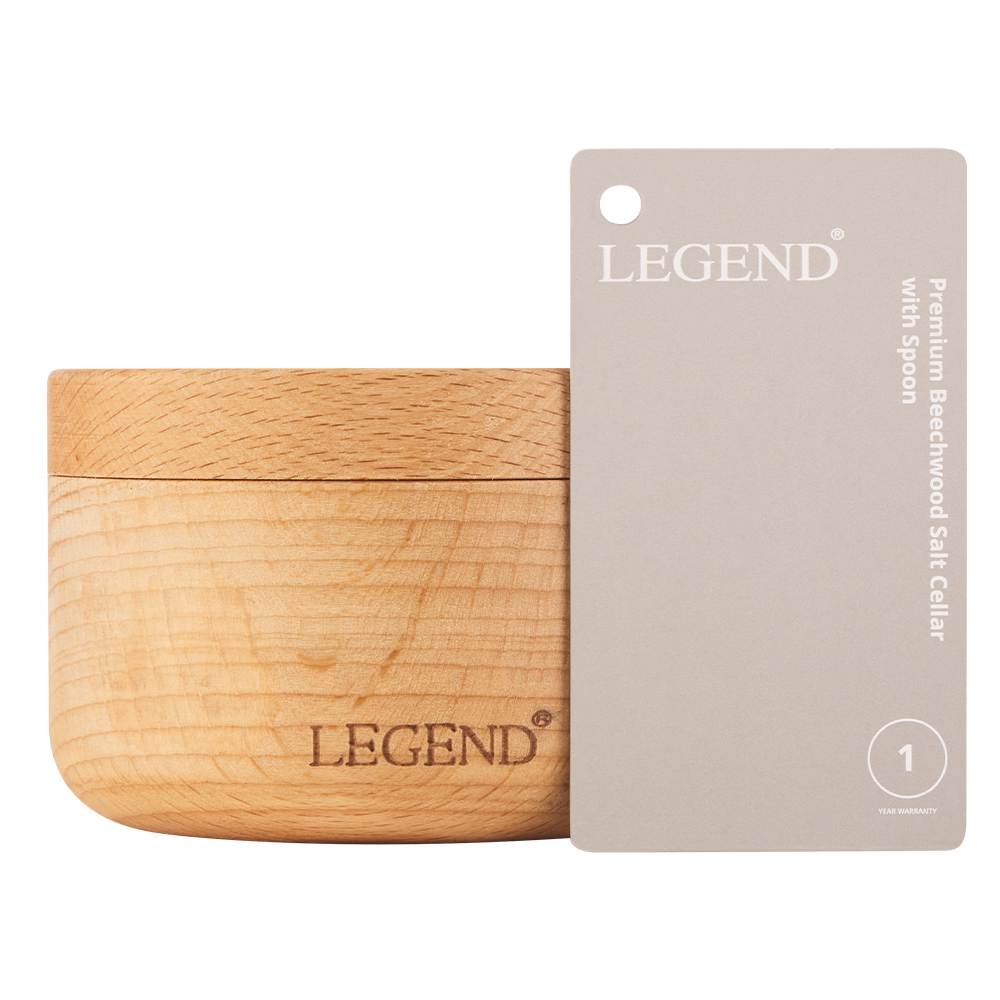600710 6009710422953 Legend Premium Beechwood Salt Cellar ws Packaging Image 2