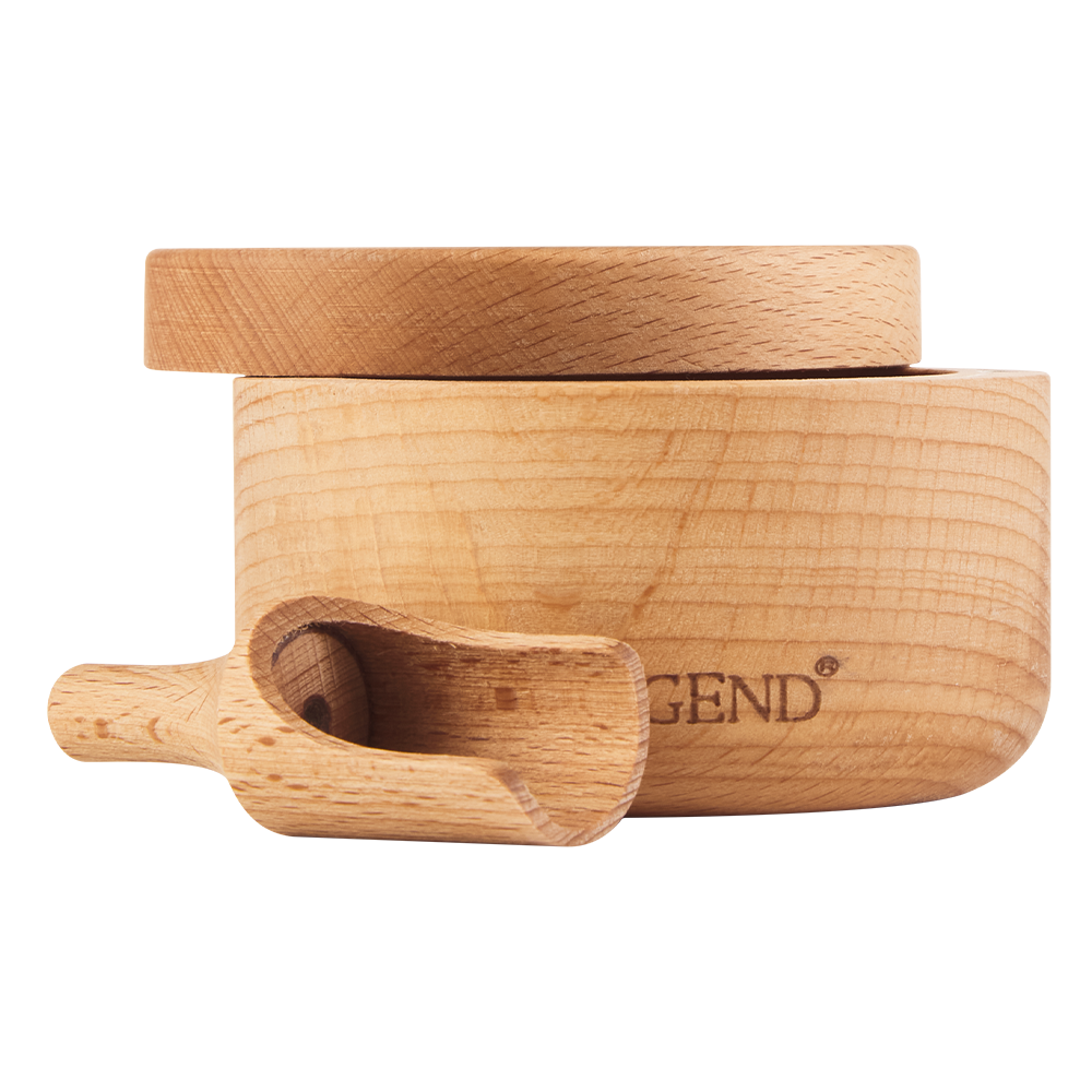 600710 6009710422953 Legend Premium Beechwood Salt Cellar ws Product Image 6