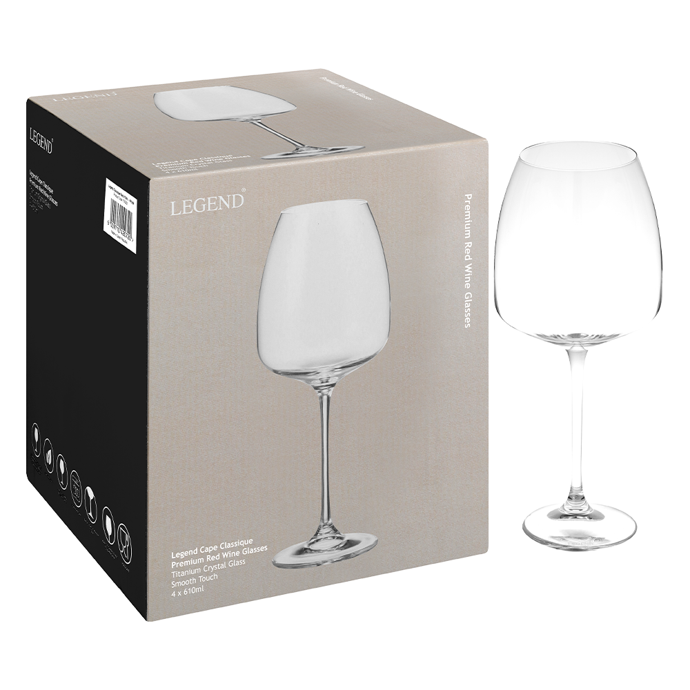 700001 6009710420720 Legend Classique Red 610ml 4 Pack Product Packaging Image2