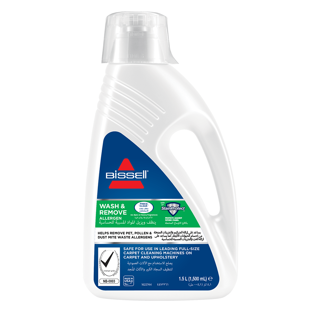B1120K 011120184464 Bissell Wash Remove Allergin 1.5lt Product Image 1