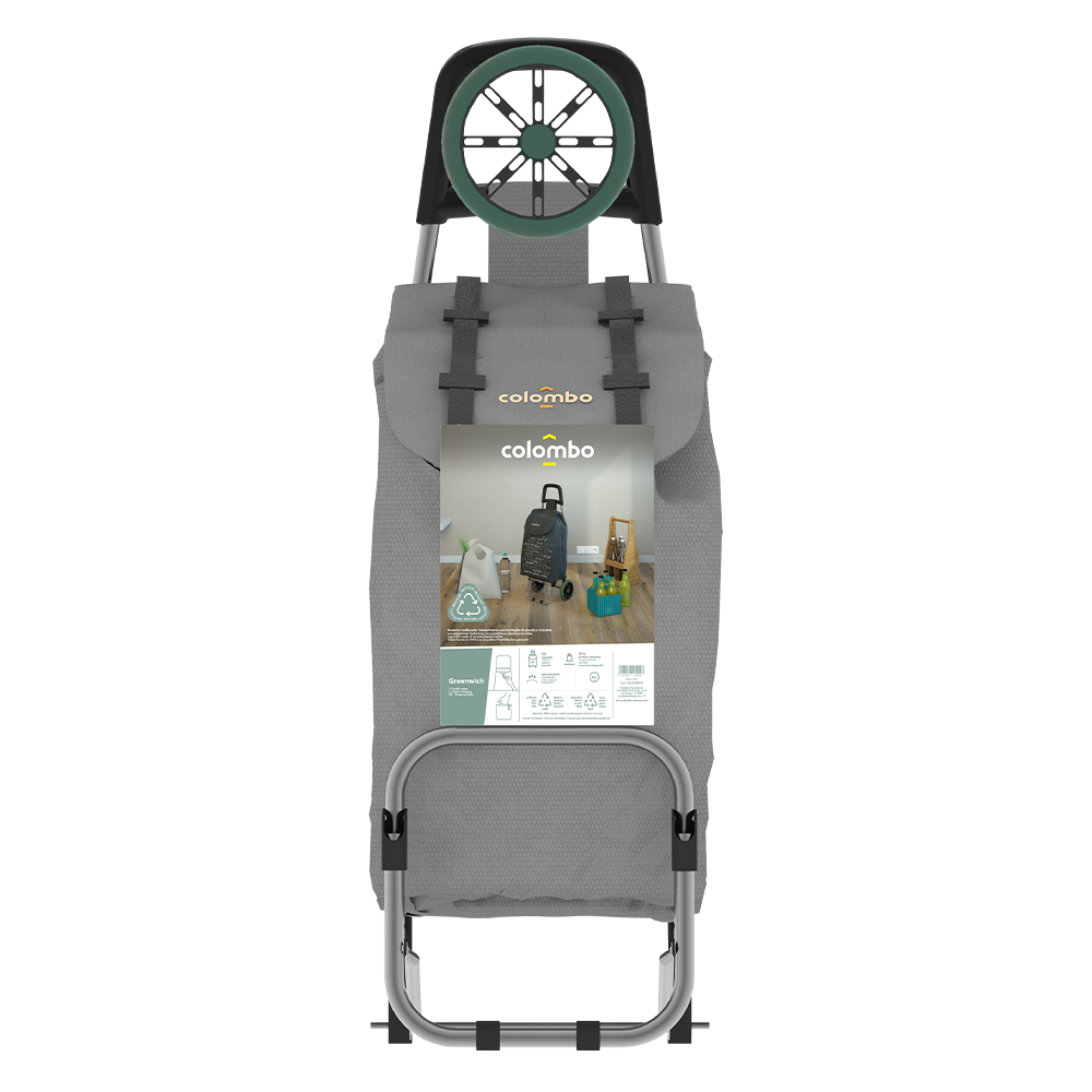 CRL002 RPET 8003186115508 Colombo Greenwich shopping trolly Packaging Image