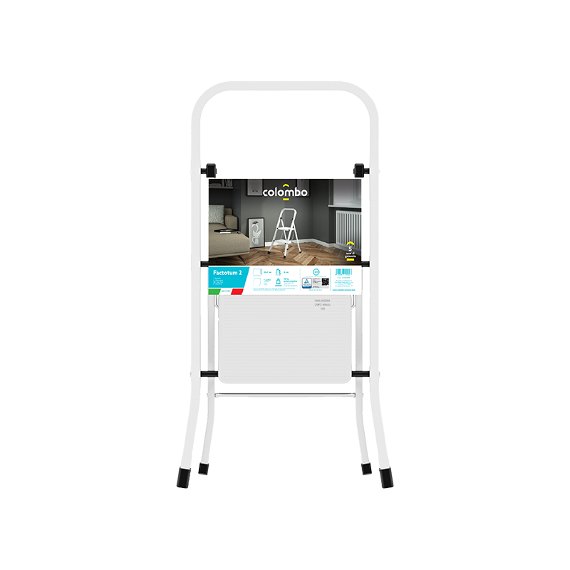 G110L02W 8003186004703 Colombo Factotum 2 Step Ladder 2