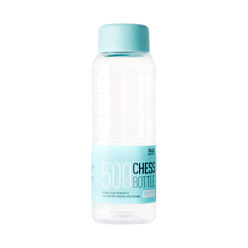 HAP816B LnL chess bottle 500ml blue 1