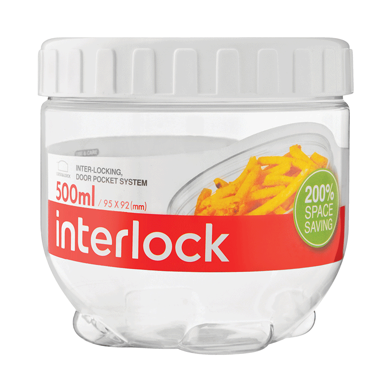 INL301 LnL Interlock Round Container 500ml 1