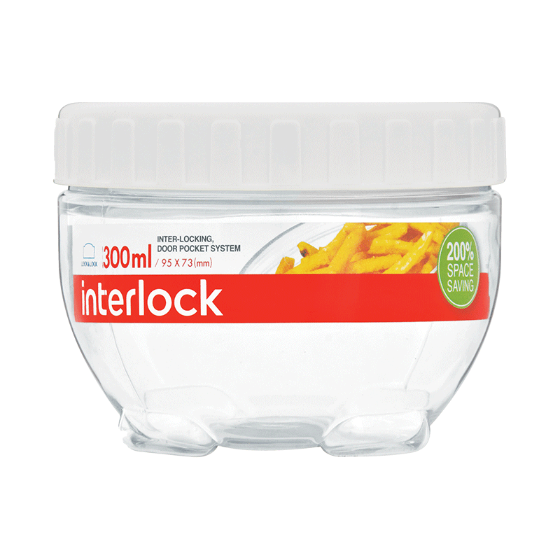 INL306 LnL Interlock 300ml Round Container 1