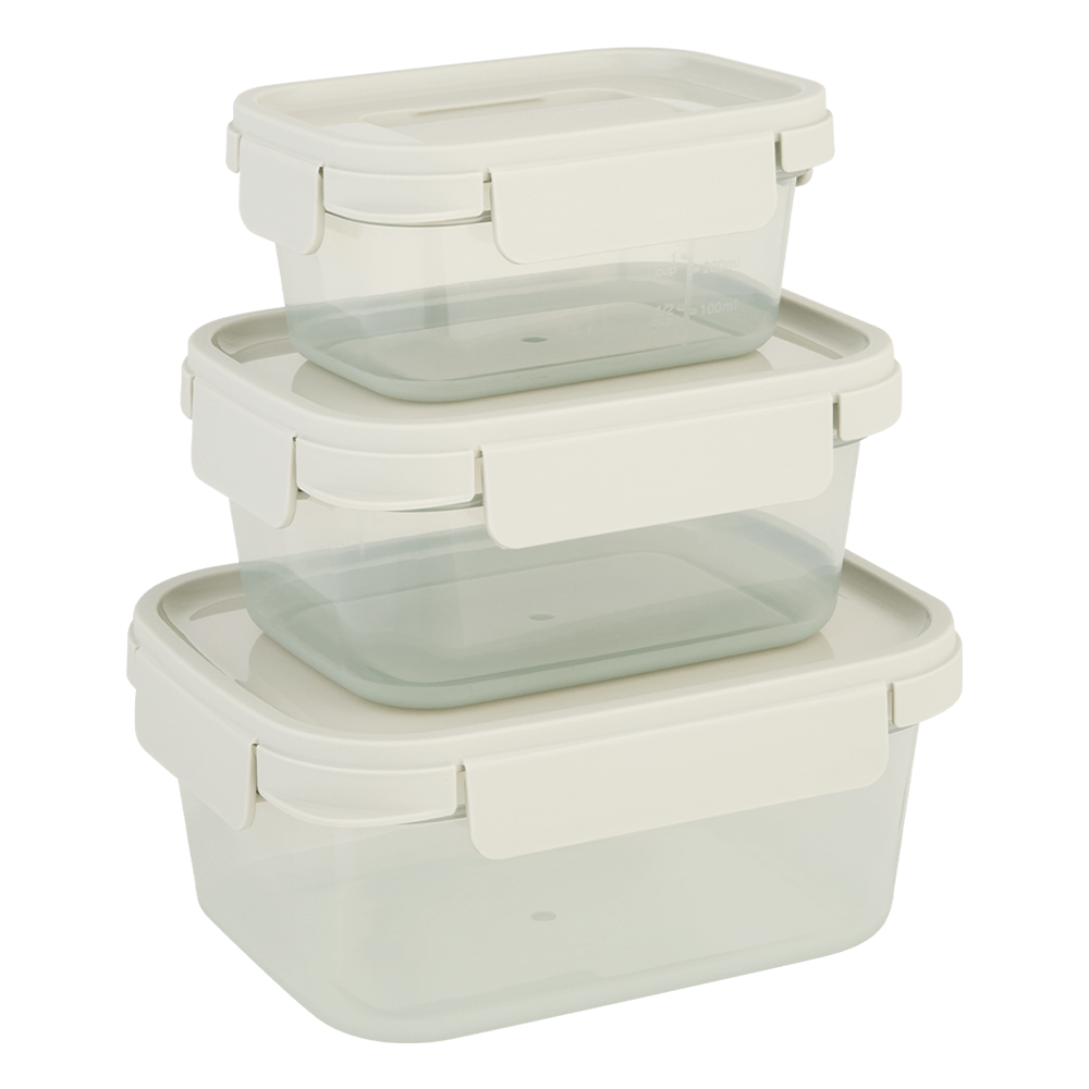 LocknLock Nestopia 3 Piece Stacked