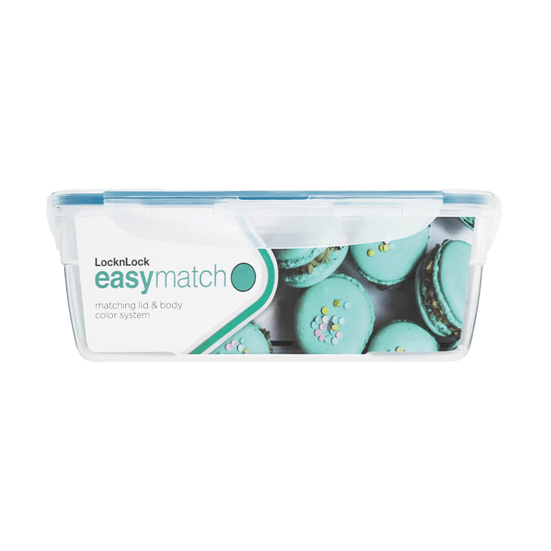LocknLock 0029 HPL381EM 8803733247085 Easy Match 2.1l Rect Teal Plano Image