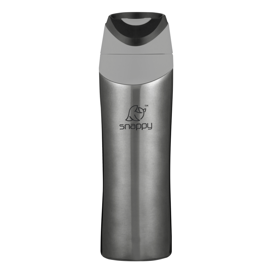SN SS400S 6009710420331 Snappy Double Wall St St Tumbler 400ml Silver Plano Image2