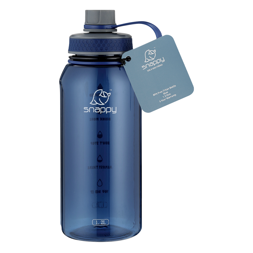 SN XL 1998B 6009710420102 Snappy Tritan Bottle 1.2lt Blue Packaging 1