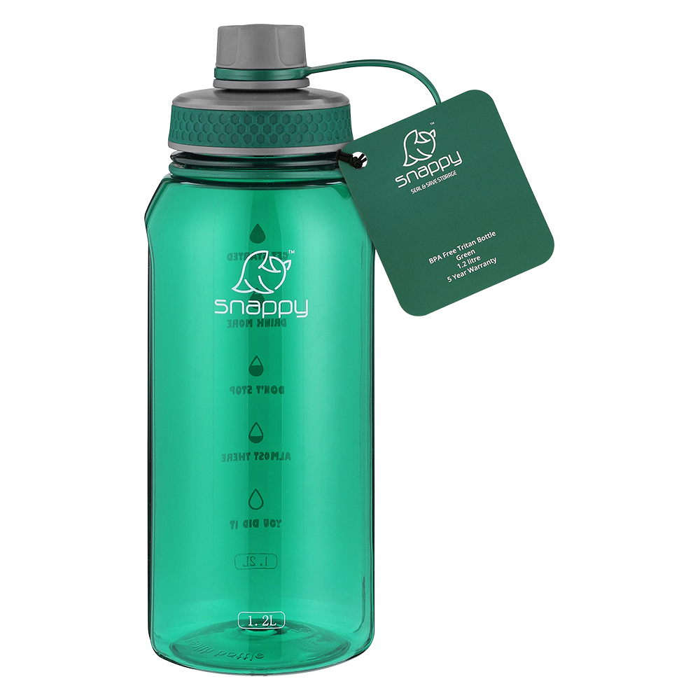 SN XL 1998G 6009710420119 Snappy Tritan Bottle 1.2lt Green Packaging 1