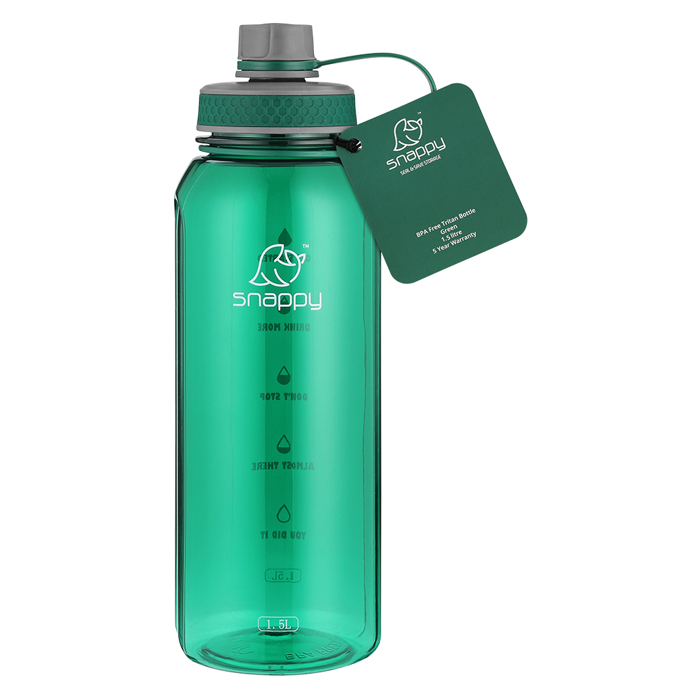 SN XL 1999G 6009710420140 Snappy Tritan Bottle 1.5lt Green Packaging 1