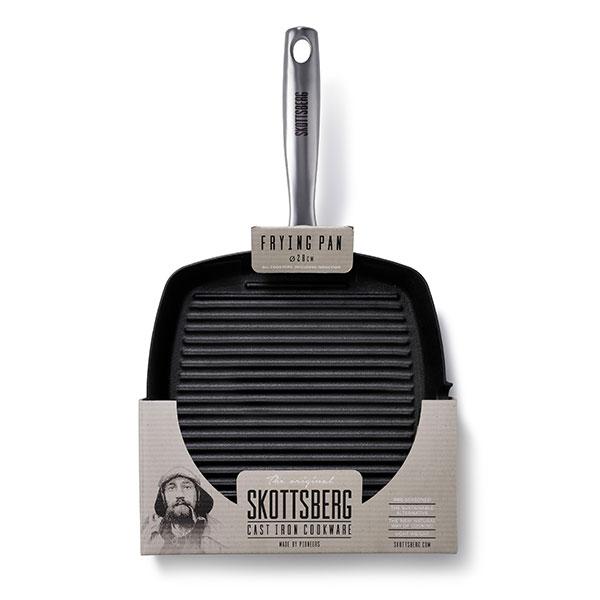 Skottsberg Cast Iron Grill Pan 28cm - Image 2